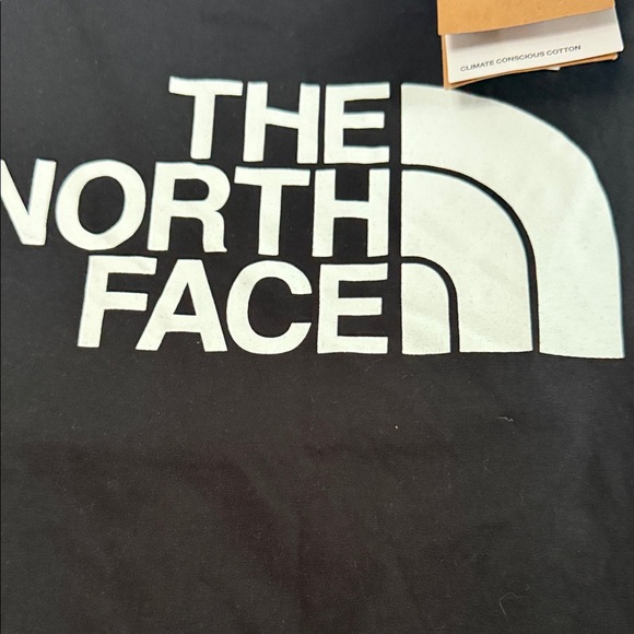 The North Face Black Tee with White Logo Womens size Medium NWT - Picture 4 of 4